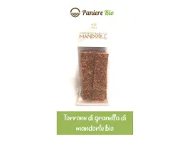 Torrone di granella di mandorla bio
