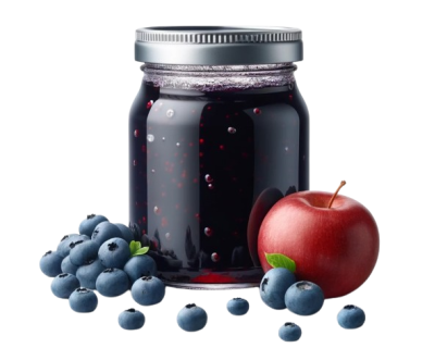 Composta di Mirtilli e Mela Bio