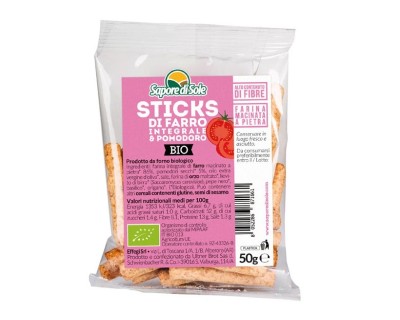 Stick Farro Integrale e Pomodoro Biologici Vendita online