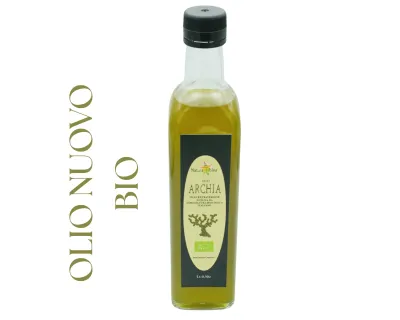 Olio NUOVO 2021 extra vergine di oliva bio (VARIETA' MORESCA)