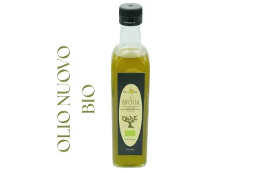 Olio NUOVO 2021 extra vergine di oliva bio (VARIETA' MORESCA)