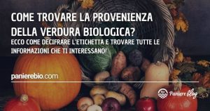 provenienza verdura bio
