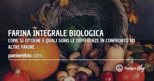 Come si ottiene la farina bio integrale e qual'è la differenza con la farina classica?