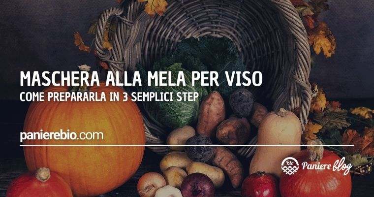 Come preparare una maschera alla mela per il viso in 3 semplici step.
