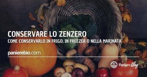 Conservare lo zenzero: come si conserva in frigo, in freezer o nella marinata.