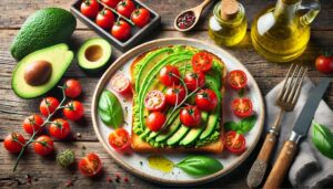 ricette con avocado e pomodorini