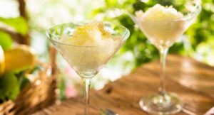 granita al melone gialletto