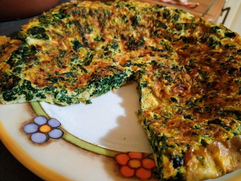 frittata di cavolo nero ricetta completa