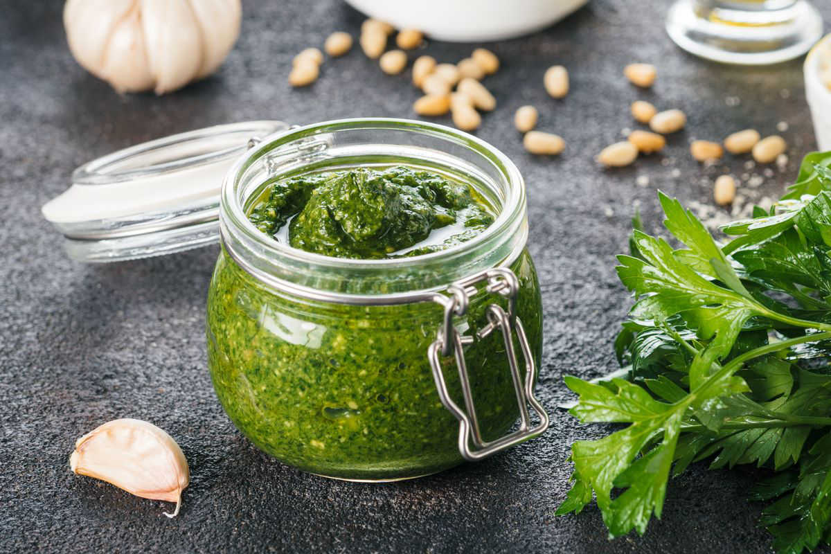 pesto di prezzemolo biologico