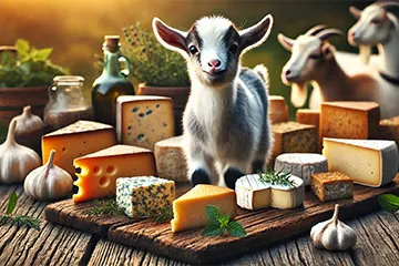 Formaggi siciliani di capra biologici