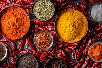 Aromi e spezie biologiche